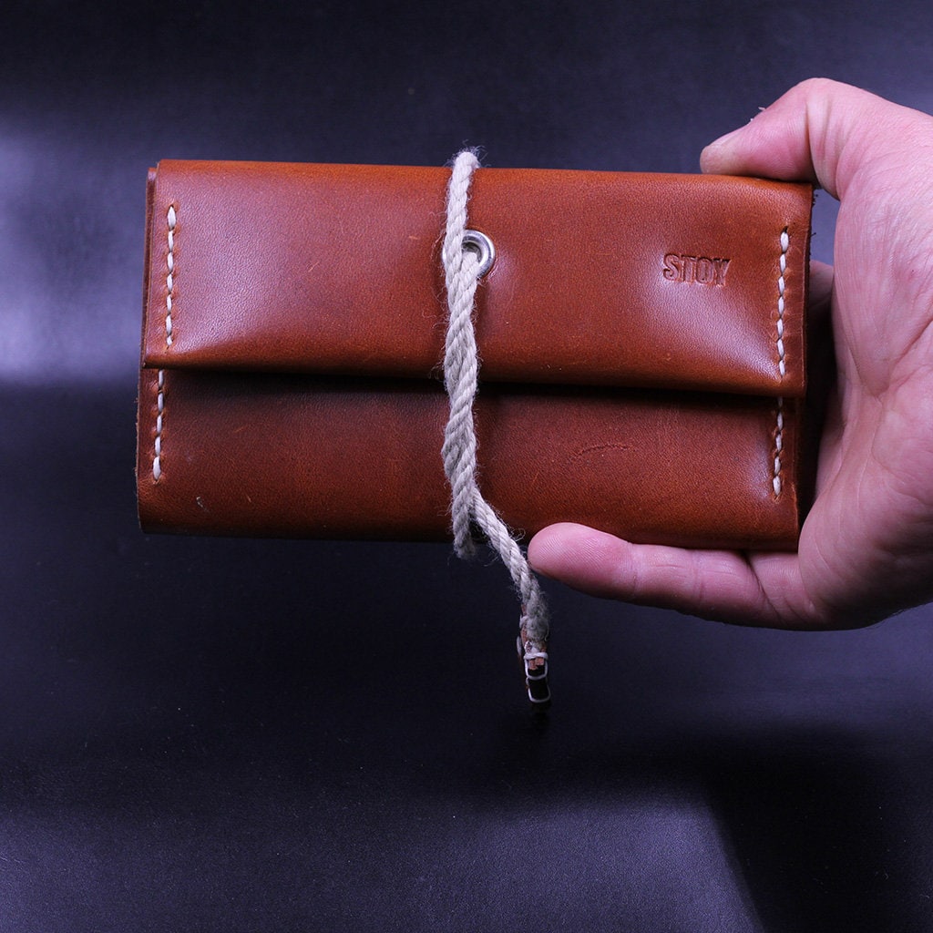 Handmade Leather Tobacco Pouch