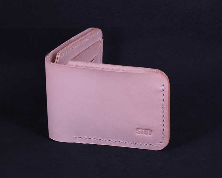 Handmade Leather Wallet - Natural