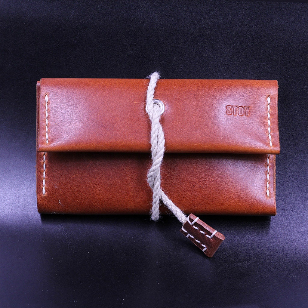 Handmade Leather Tobacco Pouch