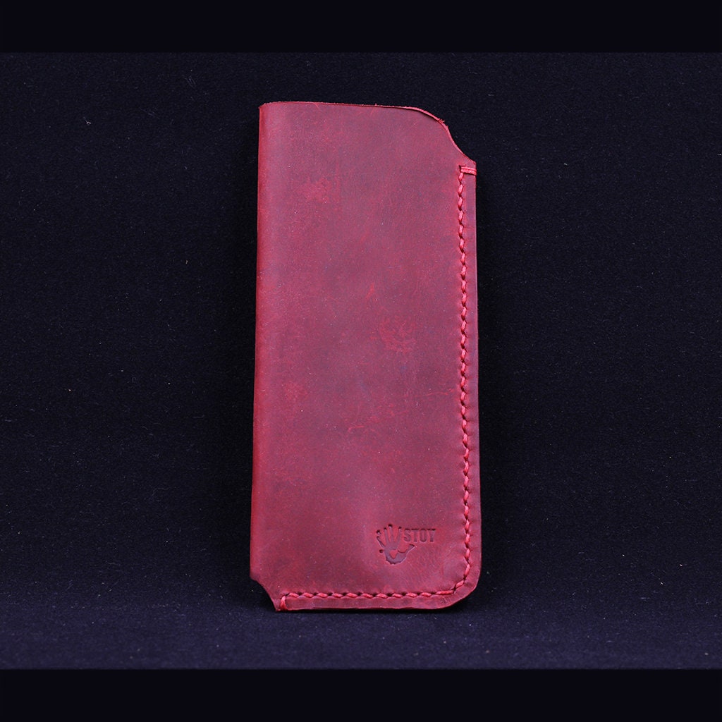 Leather Sun Glasses Case, Leather Eye Wear Case, Eyeglass Case